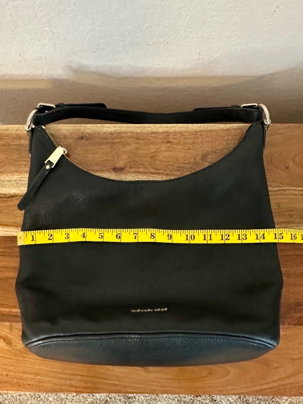 Michael Kors Large Leather Hobo Bag - Picture 14 of 16